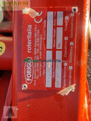 Grada rotativa - Forigo - fr 130 klappbare kreiselegge, 6m