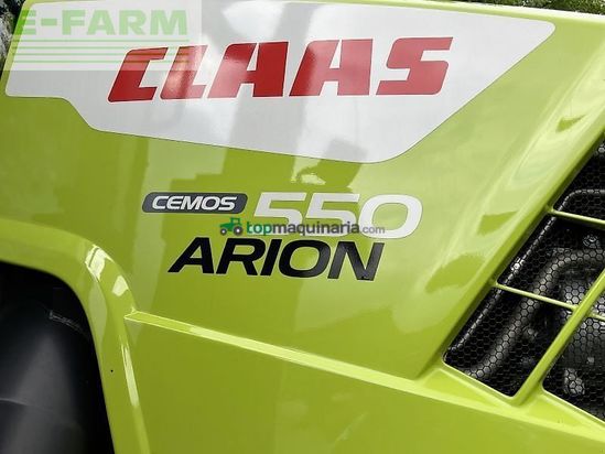 Tractor agrícola - Claas - arion 550 cmatic cebis cemis CMATIC CEBIS