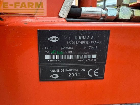 Henificador - Kuhn - ga 6002