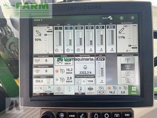 Tractor agrícola - John Deere - 6r185 6 r185 mit fl