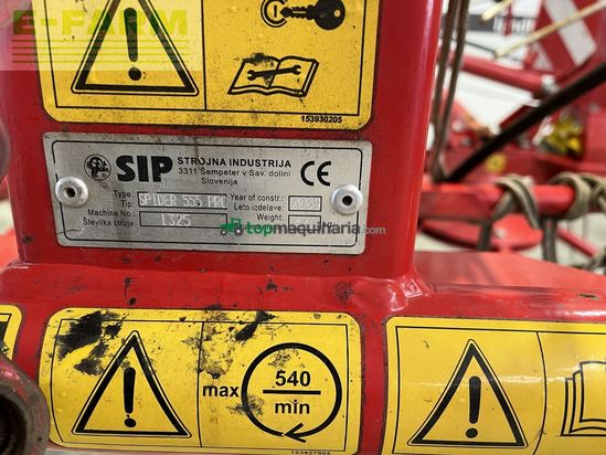 Henificador - SIP - spider 555 pro