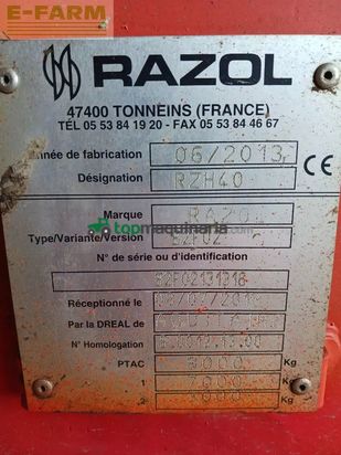 Cultivador - Razol - rzh40