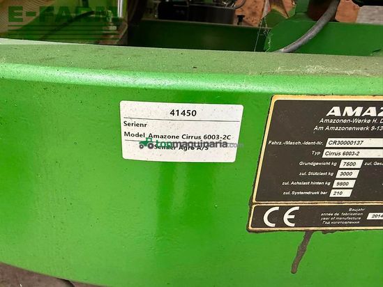 Sembradora - Amazone - cirrus 6003-2c