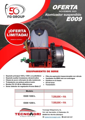 Atomizador  Arrastrado FG GROUP E007