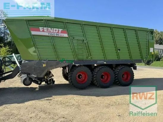 Remolqu agrícola - Fendt - tigo 90 xr-d