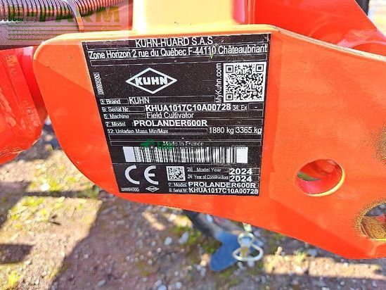 Cultivador - Kuhn - prolander600r