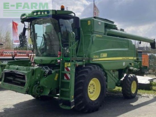 Cosechadora de Cereal - John Deere - gebr. t670 hillmaster mähdresc