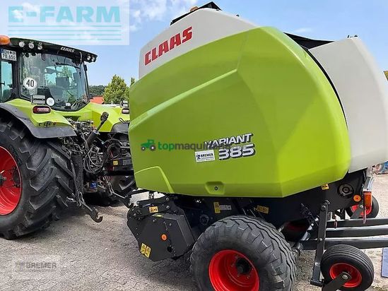 Empacadora gigant - Claas - variant 385 rc