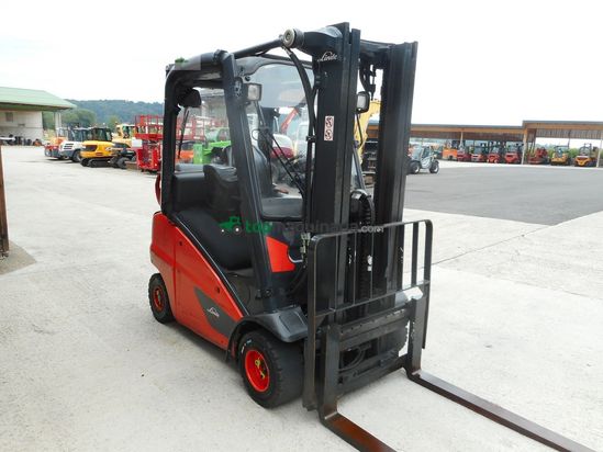 Elevadora - Linde - h20t-01 triplex 4,62m + ss + halbkab.