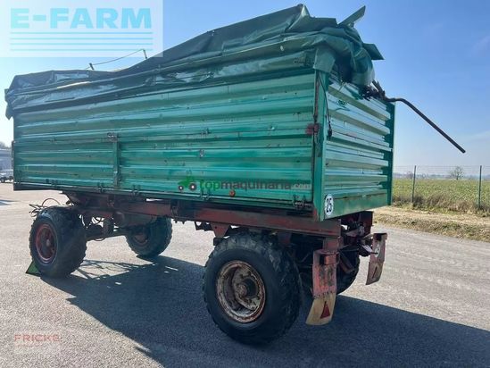 Remolqu agrícola - Fortschritt - hw 80.11 lomma- aufbau