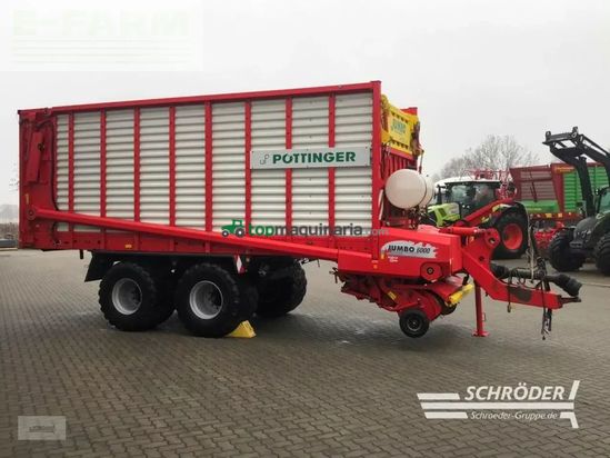 Remolqu agrícola - Pöttinger - jumbo 6000 d combi typ 5491
