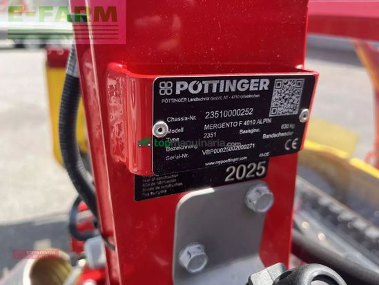 Rastrillo - Pöttinger - mergento f 4010 alpin