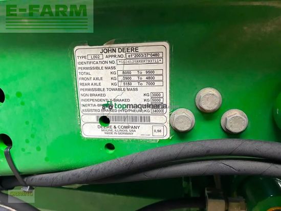 Tractor agrícola - John Deere - 6125r