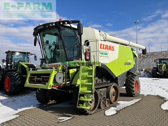 Cosechadora de Cereal - Claas - lexion 760 terra trac