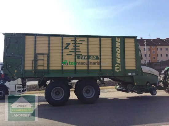 Remolqu agrícola - Krone - zx 450 gd