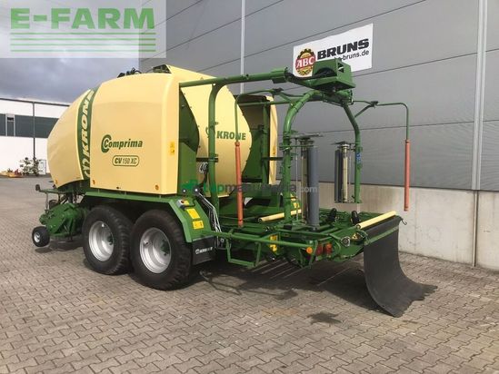 Empacadora gigant - Krone - comprima cv 150xc