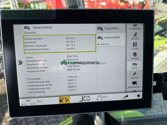 Cosechadora de Cereal - Claas - lexion 8700 tt vollausstattung