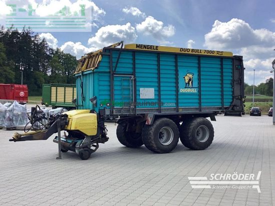 Cinta transportadora de forraje - Mengele - duo bull 7000 rs