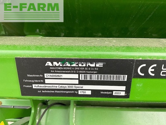 Sembradora - Amazone - cataya 3000 special rotec
