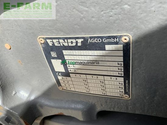 Tractor agrícola - Fendt - 724 power plus tractor (st26344)