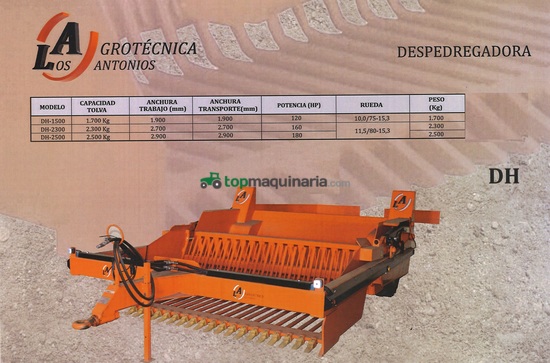 Maquina despedregadora - DH-1500 