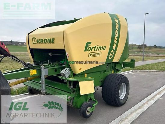 Empacadora gigant - Krone - fortima v 1500 mc