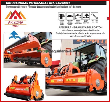 Trituradora martillos desplazable portón hidráulico LIQUIDACIÓN