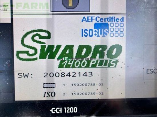 Henificador - Krone - swadro 1400 plus