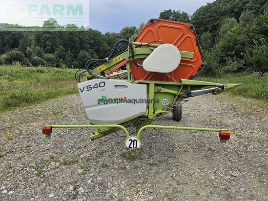 Cabezal - Claas - v540 vario + transportwagen