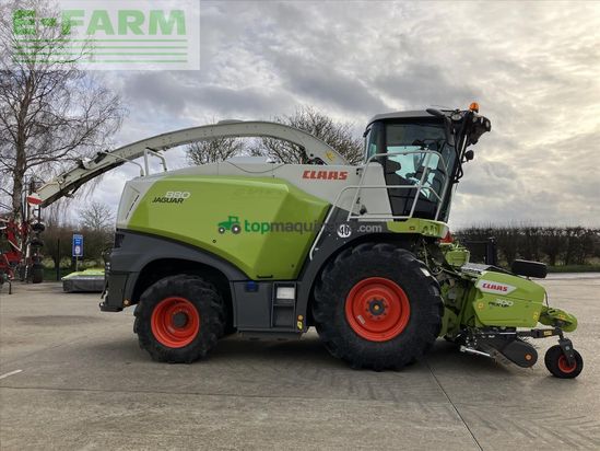 Cosechadora de Cereal - Claas - JAGUAR 880 - STAGE V 4WD