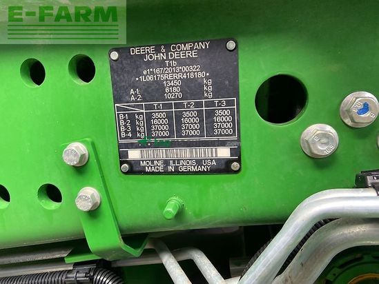 Tractor agrícola - John Deere - 6r175 *garantieverlängerung*