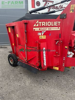 Remolqu esparcidor - Trioliet - trioliet futtermischwagen gigant 500