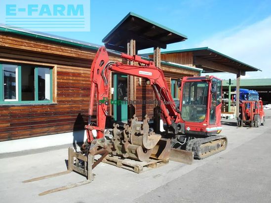 Excavadora - Kobelco - sk55srx-6 ( 5.100kg ) 4 löffel + palettengabel