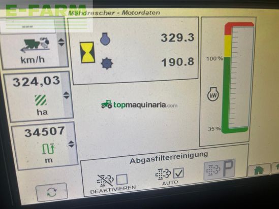 Cosechadora de Cereal - John Deere - T550