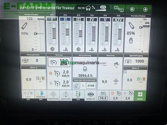 Tractor agrícola - John Deere - 7r 350 - command pro
