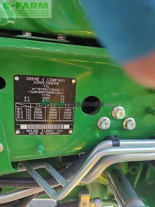 Tractor agrícola - John Deere - 6r185