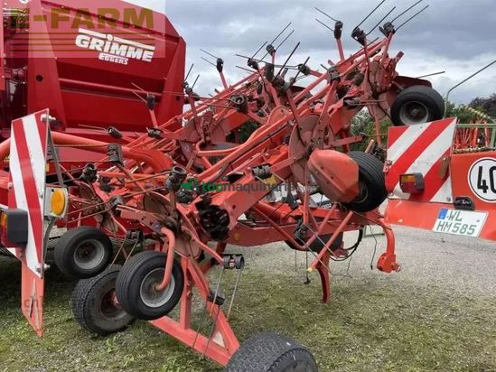 Henificador - Kuhn - gf10802 tgii aufgesattelt