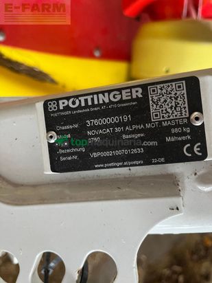 Cortacésped manual - Pöttinger - novacat 301 alpa motion master