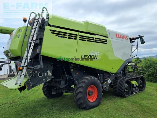 Cosechadora de Cereal - Claas - LEXION 670TT