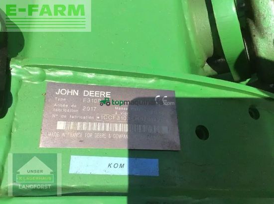 Cortacésped manual - John Deere - f 310 r