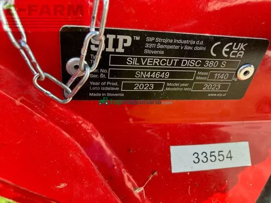 Cortacésped manual - SIP - silvercut disc 380 s