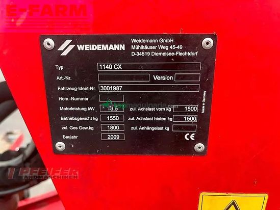 Telescopica - Weidemann - 1140