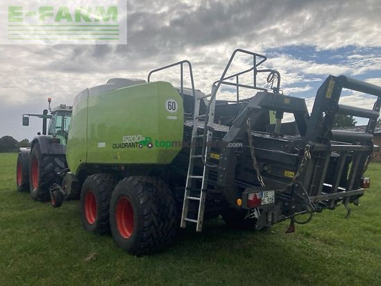 Empacadora gigant - Claas - quadrant 5200 fc tandem