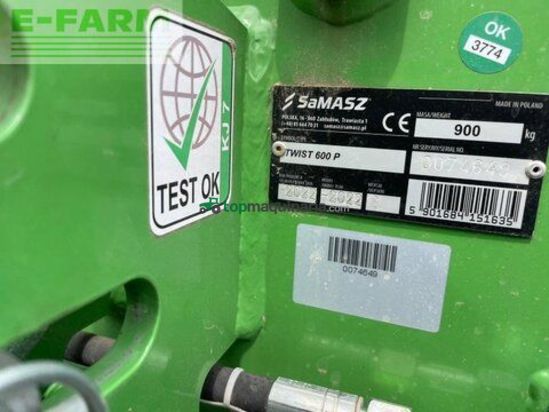 Henificador - Samasz - twist 600 p