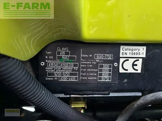 Tractor agrícola - Claas - arion 640