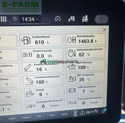 Tractor agrícola - Case IH - optum 300 cvx CVX