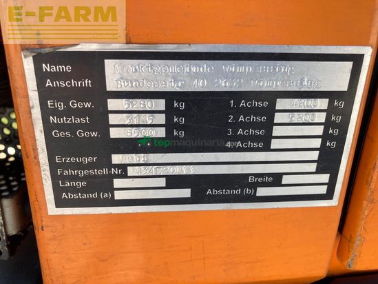Tractor agrícola - Aebi - VT 450 Vario