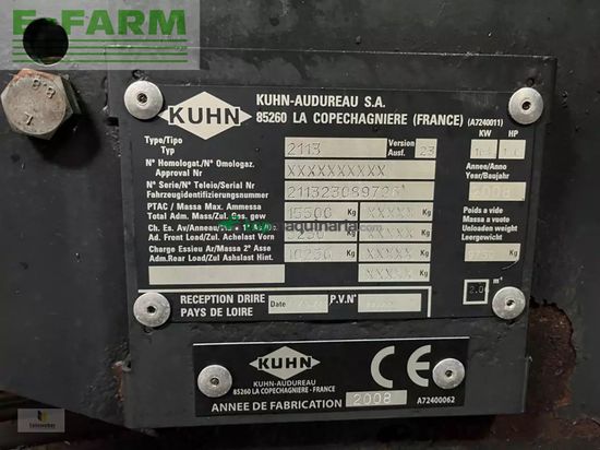 Remolqu esparcidor - Kuhn - spv 14 (2113)