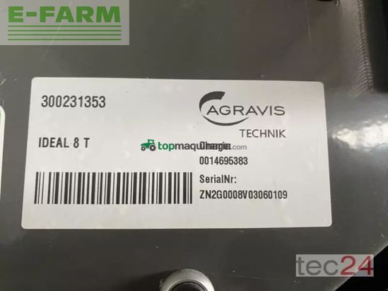 Cosechadora de Cereal - Fendt - ideal 8 t