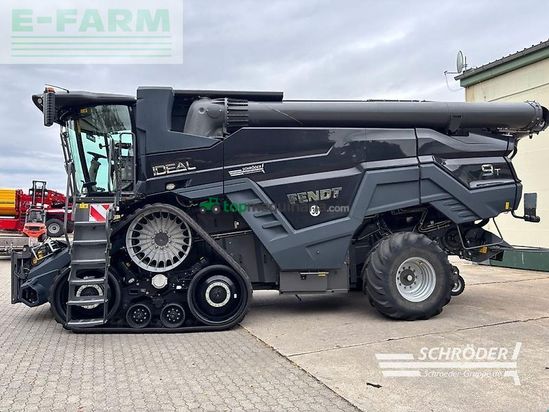 Cosechadora de Cereal - Fendt - ideal 9 t+geringhoff 12,20m+sww ziegler